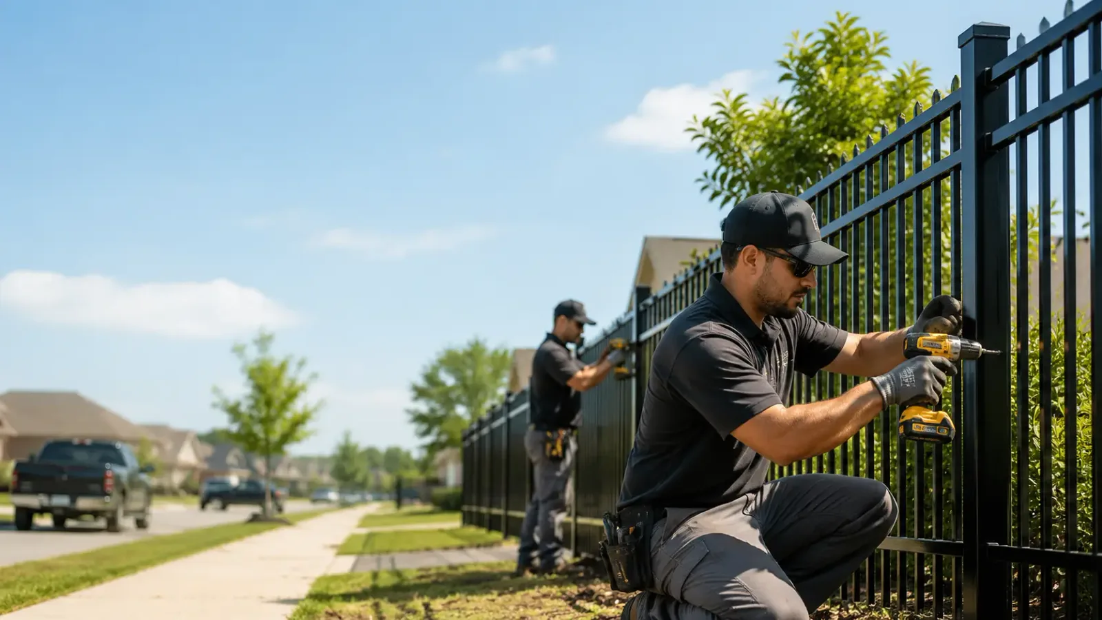 Metal Fence Installation in Oaks, OK
